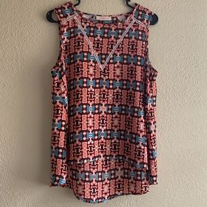 Le Sample Stitch Fix Crew Neck Blouse